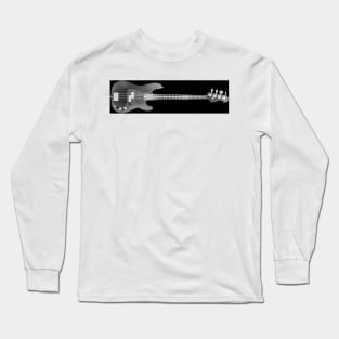 Base Guitar under x-ray (C030/0548) Long Sleeve T-Shirt